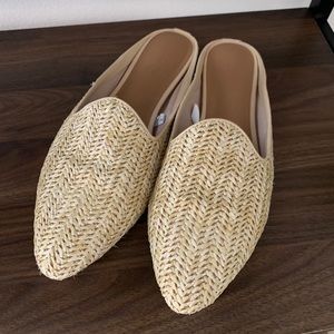 Brand New Woven Mule Slide